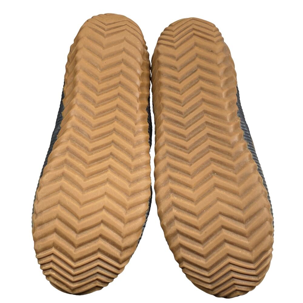 Sorel Women's Out N About Grey Leather Rain Duck Boot Size US 10 - Picture 9 of 11